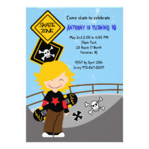 Invitación del cumpleaños de los muchachos de la z