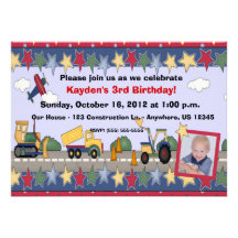 Invitación del cumpleaños de los muchachos de los 