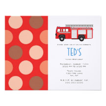 Invitación del cumpleaños de los niños - coche de 