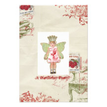 Invitación del cumpleaños del ángel