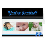 Invitación del cumpleaños del bebé felicitacion 