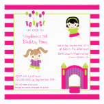 Invitación del cumpleaños del fiesta de casa de la