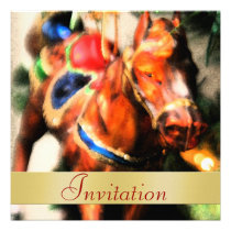 Invitación del día de fiesta del navidad del cabal invitaciones