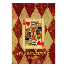 Invitación del día del rey padre