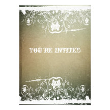 Invitación del estreno de una casa del cordón del 