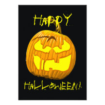 Invitación del feliz Halloween