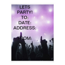 ¡INVITACIÓN DEL FIESTA!