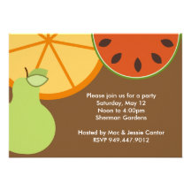 Invitación del fiesta