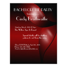 Invitación del fiesta de Bachelorette