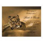 Invitación del fiesta de compromiso de princesa Di