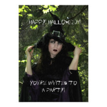 Invitación del fiesta de Halloween
