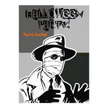 Invitación del fiesta de Halloween