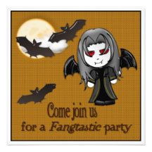Invitación del fiesta de Halloween
