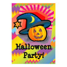 Invitación del fiesta de Halloween