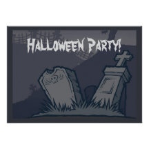 Invitación del fiesta de Halloween