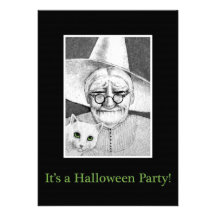 Invitación del fiesta de Halloween