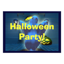 Invitación del fiesta de Halloween