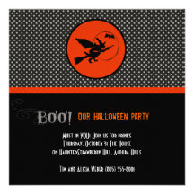 Invitación del FIESTA de HALLOWEEN