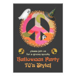 invitación del fiesta de Halloween del tema de los