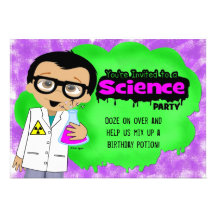 Invitación del fiesta de la ciencia