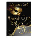 Invitación del fiesta de la mascarada