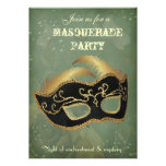 Invitación del fiesta de la mascarada de la fantas invitaciones