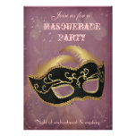Invitación del fiesta de la mascarada de la fantas invitaciones