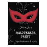 Invitación del fiesta de la mascarada de la fantas invitaciones