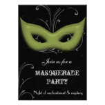 Invitación del fiesta de la mascarada de la fantas invitaciones
