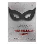 Invitación del fiesta de la mascarada de la fantas invitaciones