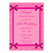 Invitación del fiesta de las rosas fuertes