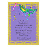 Invitación del fiesta del carnaval