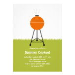 Invitación del fiesta del Cookout del Bbq del vera