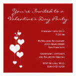 Invitación del fiesta del día de San Valentín