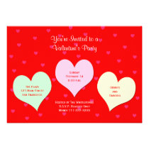 Invitación del fiesta del día de San Valentín - ta invitaciones