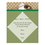 Invitación del fiesta del diamante de béisbol