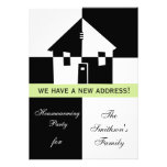 Invitación del fiesta del estreno de una casa invitaciones