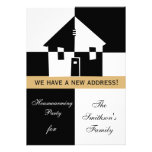 Invitación del fiesta del estreno de una casa invitaciones