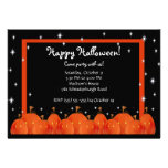 Invitación del fiesta del feliz Halloween de las c