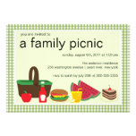 Invitación del fiesta del golpe del Bbq del verano