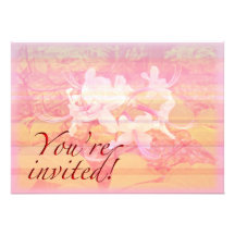 Invitación del fiesta - general - flores salvajes 
