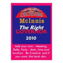 Invitación del gobernador de McINNIS
