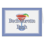 Invitación del golpe de Bachelorette Tarjetón