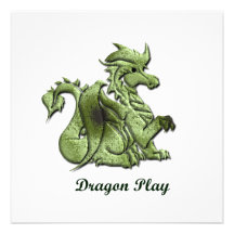 Invitación del juego del dragón