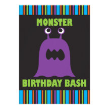 Invitación del monstruo