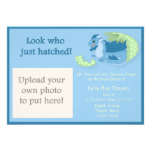 Invitación del nacimiento del Hatchling del dragón