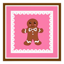 Invitación del pan de jengibre