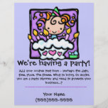 Invitación del personalizado de la fiesta de cumpl tarjetones