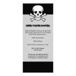 Invitación del pirata de Halloween