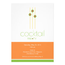 Invitación del Social del cóctel